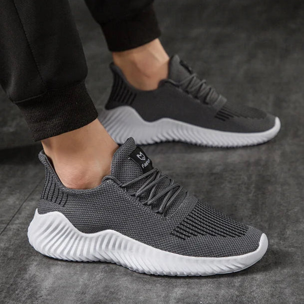 Herren Mesh Casual Sneaker – Leichte Atmungsaktive Freizeitschuhe | Bequeme Outdoor Walkingschuhe bis Größe 47 Kaufschwan®