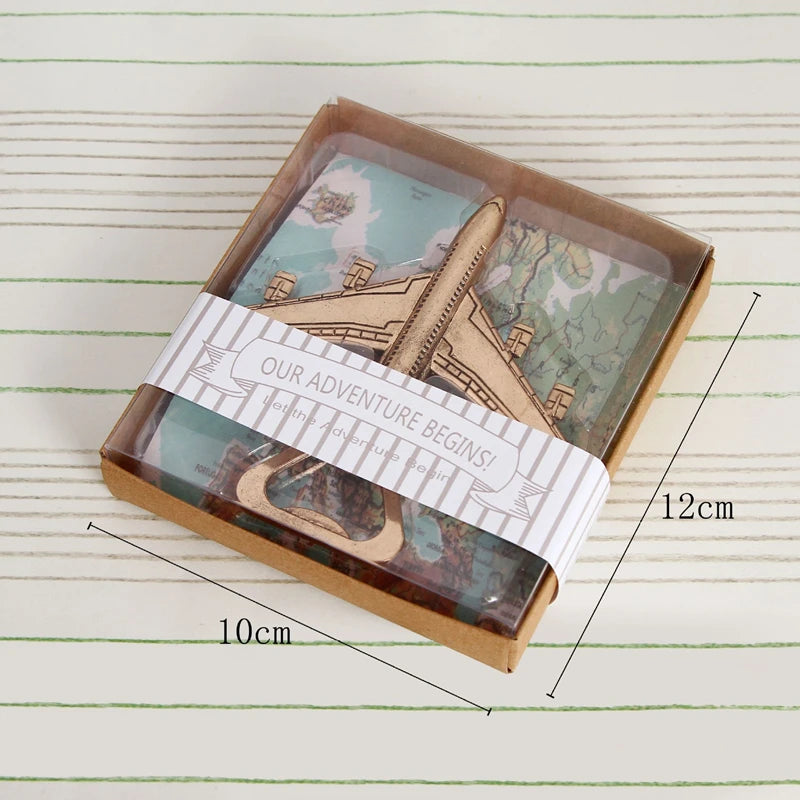 Retro Flugzeug Flaschenöffner Schlüsselanhänger – Antikes Metall Geschenk Kaufschwan®