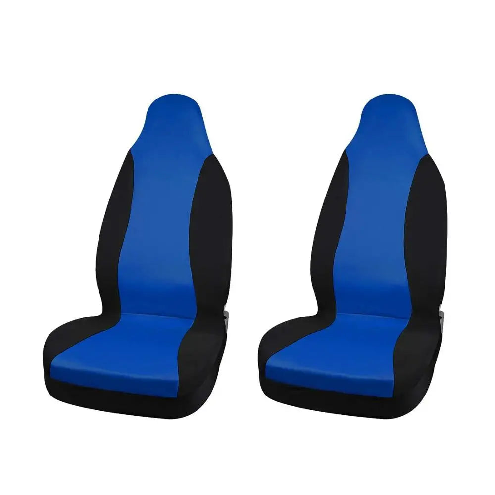 Universelle Autositzbezüge – 5 Farben für Bucket-Sitze in Auto, SUV, LKW & Fahrzeugen Kaufschwan® 2 Stück Blau Schwarz