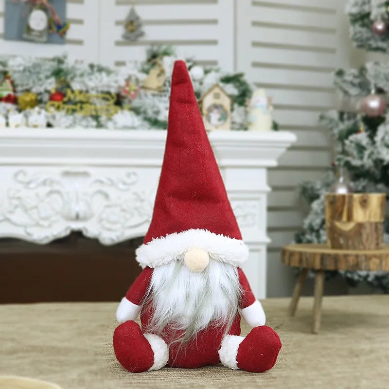 Weihnachtswichtel – Plüschfigur | Niedliches Weihnachts- & Neujahrsgeschenk
