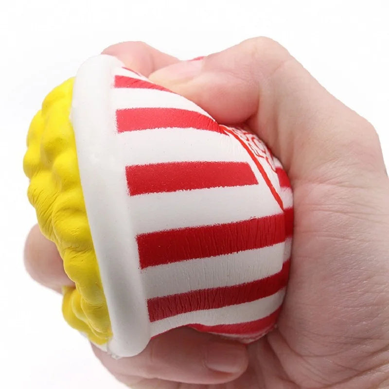 Popcorn Squishy – Langsam Aufgehendes Anti-Stress Knautsch- & Fidget-Spielzeug, Lustiger Party-Scherzartikel & Ostergeschenk für Kinder Kaufschwan®