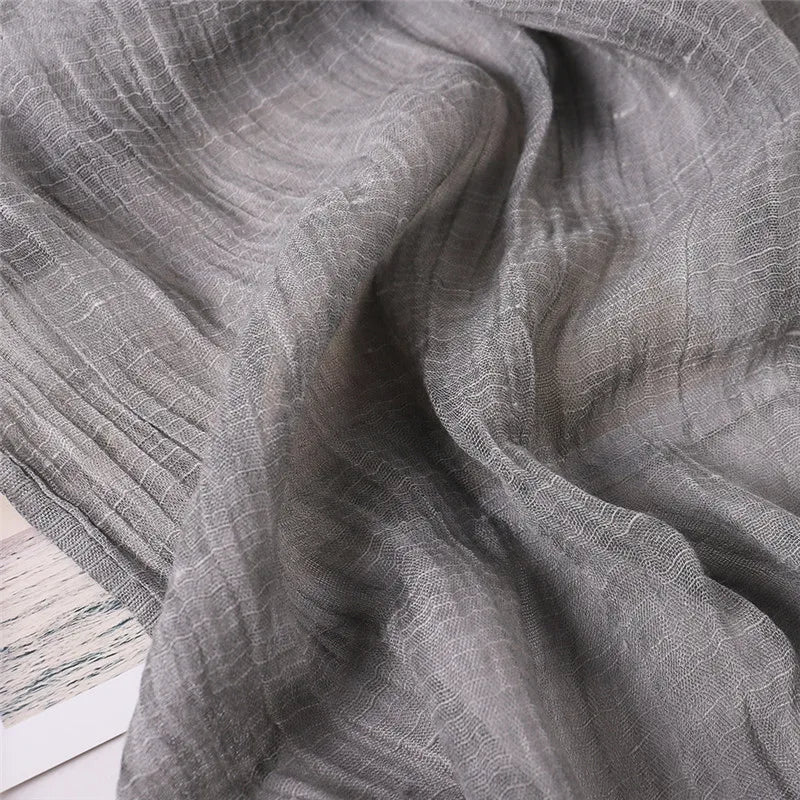 Herbst Baumwolle Pashmina Schal | Damen Winter Wärmeschal | Weiches Umschlagtuch, Stola & Foulard Kaufschwan®