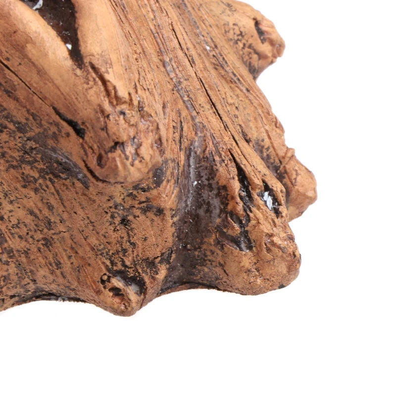 Sukkulenten Blumentopf Bonsai Deko – Zement Pflanztopf mit Holzoptik | Garten Zubehör für Innen & Außen Kaufschwan®