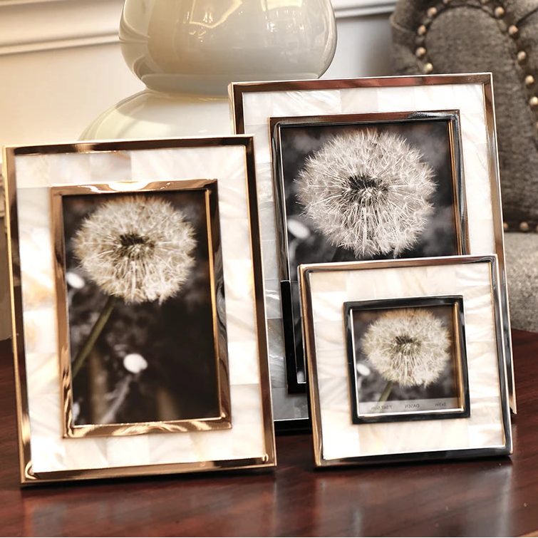 Klassischer Europäischer Bilderrahmen aus Legierung – Elegante Tischdekoration für Zuhause und Hochzeitsgeschenk Kaufschwan®