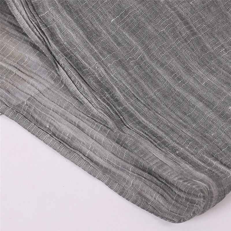 Herbst Baumwolle Pashmina Schal | Damen Winter Wärmeschal | Weiches Umschlagtuch, Stola & Foulard Kaufschwan®