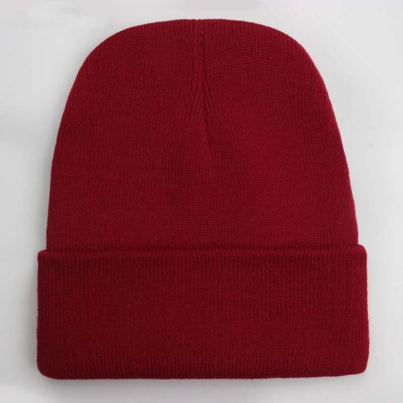 Unisex Strickmütze – Warme Wollmischung Beanie für Damen & Herren | Herbst Winter Skull Cap in 24 Farben Kaufschwan®