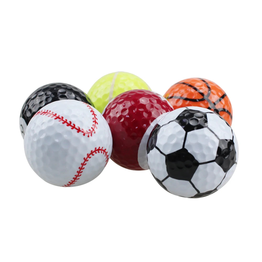 Sport Design Golf Trainingsball – Farbiger Kunststoff Übungsball | Leichter Golfball für Indoor & Outdoor Training Kaufschwan®