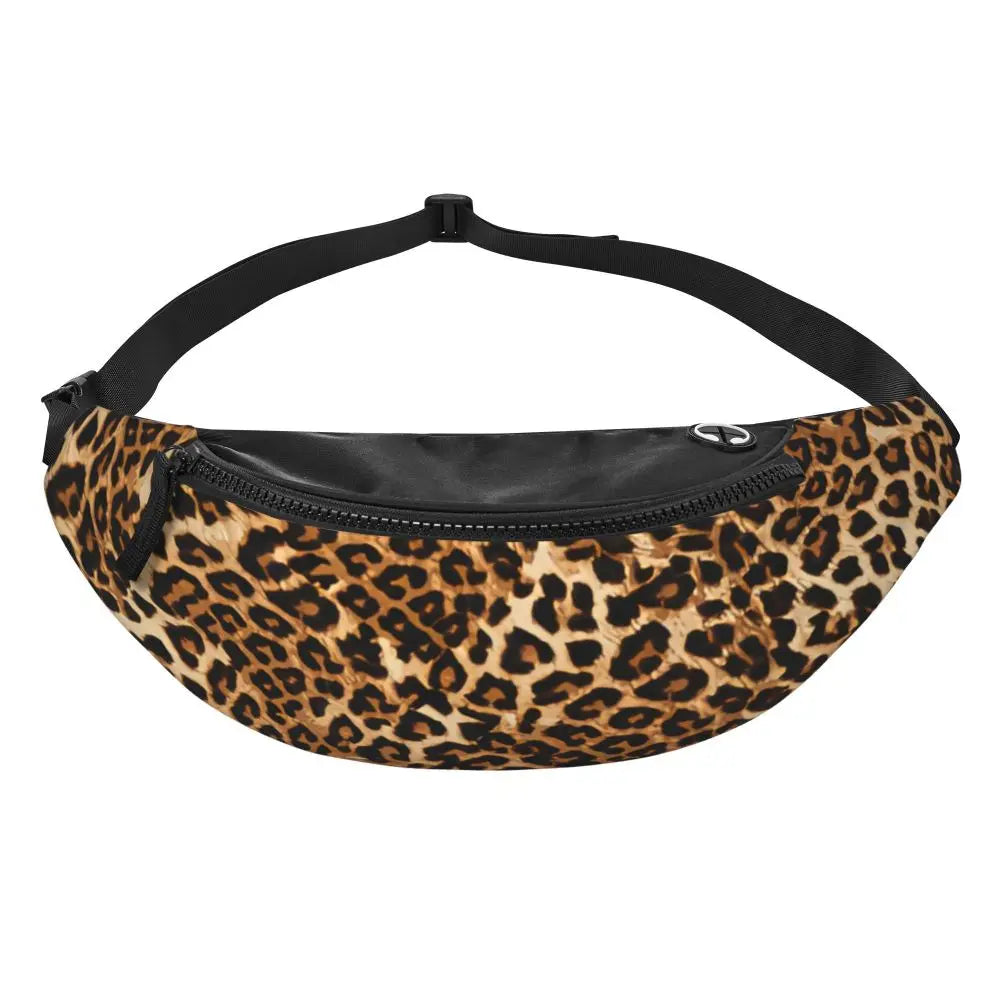 Leopardenmuster Gürteltasche – Unisex Hüfttasche | Cheetah Print Crossbody Bag für Laufen, Reisen & Handy Kaufschwan®