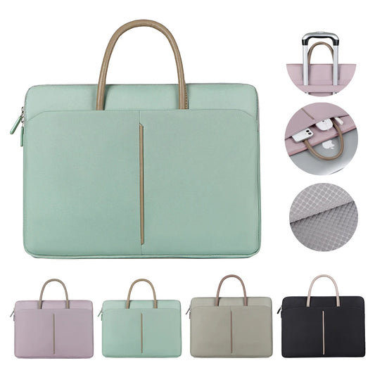 Laptop Bag Women 13.3 14 15 15.6 Inch Handbag Computer Sleeve Cover For Xiaomi Huawei Hp Lenovo MacBook Air Pro 13 Notebook Case Kaufschwan®