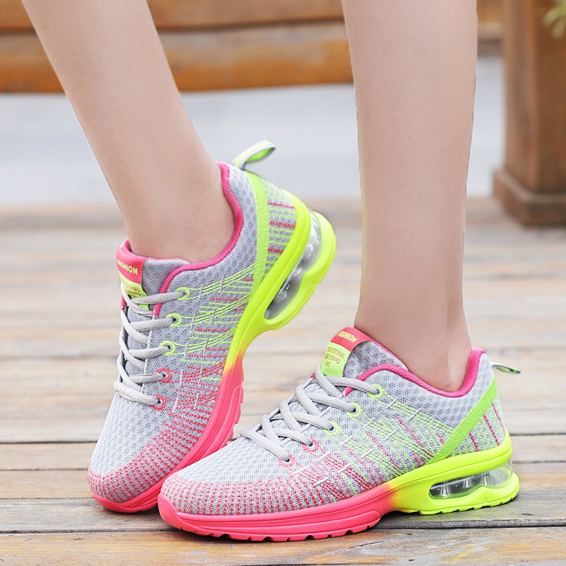 Damen Sportschuhe – Outdoor Laufschuhe | Hochwertige Atmungsaktive Sneaker mit Rutschfester Sohle für Alltag & Training Kaufschwan®
