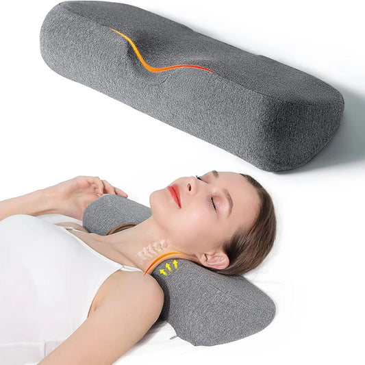 Memory Foam Konturkissen – Ergonomisches Orthopädisches Nackenkissen für Seiten-, Rücken- & Bauchschläfer Kaufschwan®