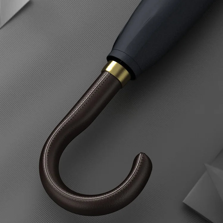 Winddichter Langgriff-Golfschirm – Luxus Business-Regenschirm für Herren & Damen, 8 Streben, 120cm Großschirm von