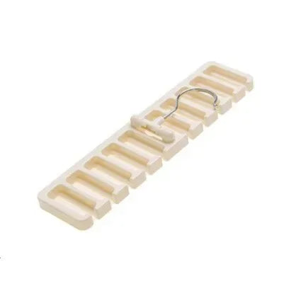 Multifunktionaler Gürtel Organizer – Hängender Krawattenhalter und Kleiderschrank Organizer Kaufschwan® Weiß 1 Set
