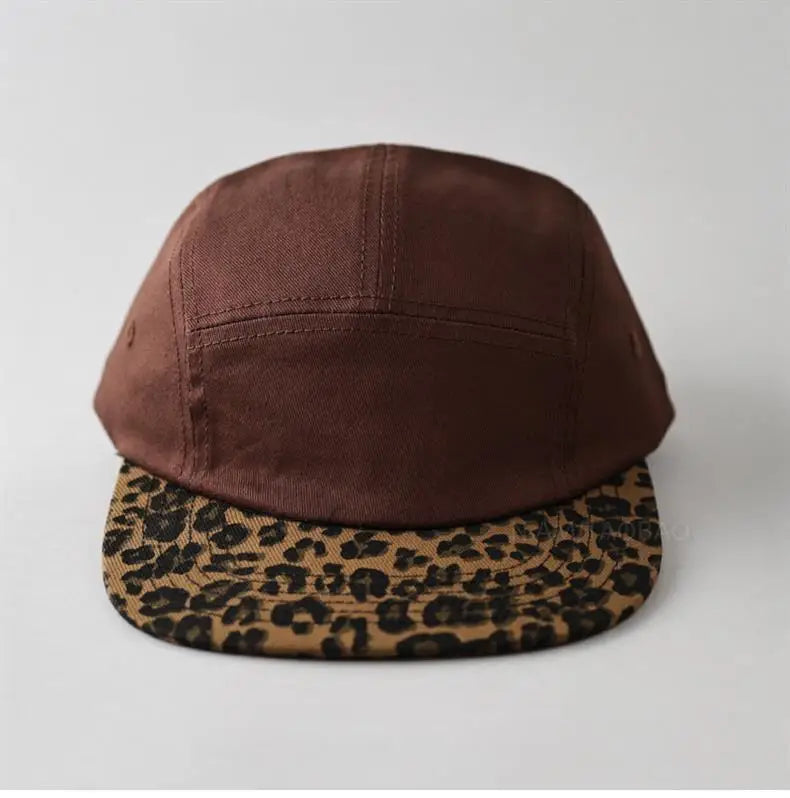 Neue Retro Leopard Print Farbige Baseballkappe | Herren & Damen Modischer Freizeit-Sonnenhut | Cool & Trendy Spice Girl Stil Kaufschwan®