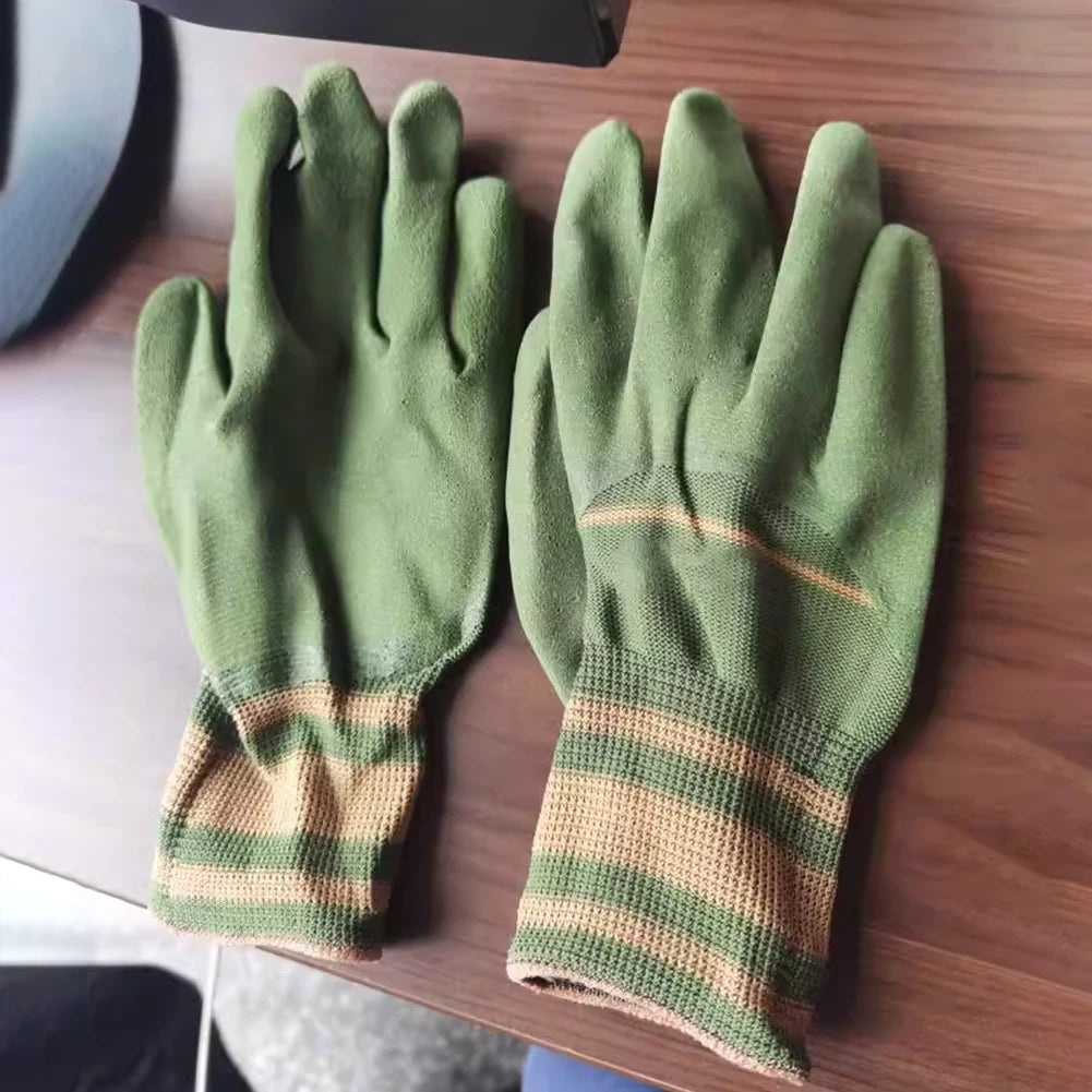 Dornenfeste Gartenhandschuhe Atmungsaktiv Schutz Handschuhe für Rosen Kaktus Gartenarbeit 1–10 Paar/Set Kaufschwan®