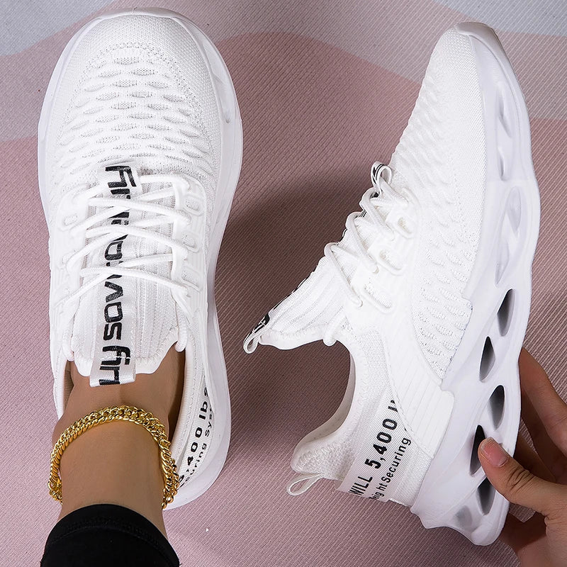 Damen Sportschuhe – Modische Plateau-Sneaker | Frühling & Winter Laufschuhe für Frauen | Auch in Übergrößen bis 43 Kaufschwan®
