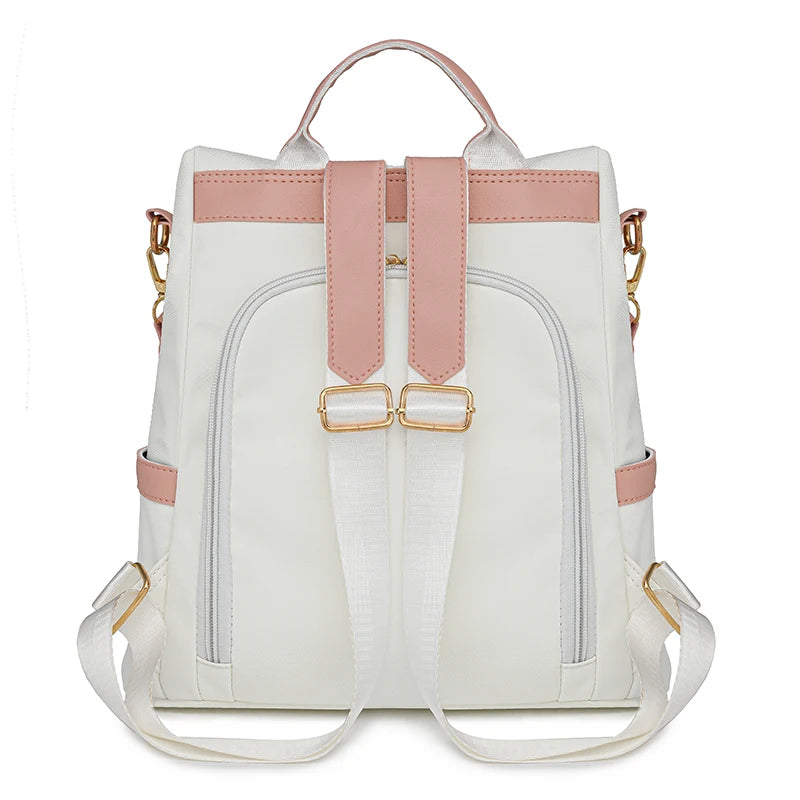 Damen Rucksack Mode | Wasserdicht Weiches Leder Schul- & Reiserucksack Kaufschwan®