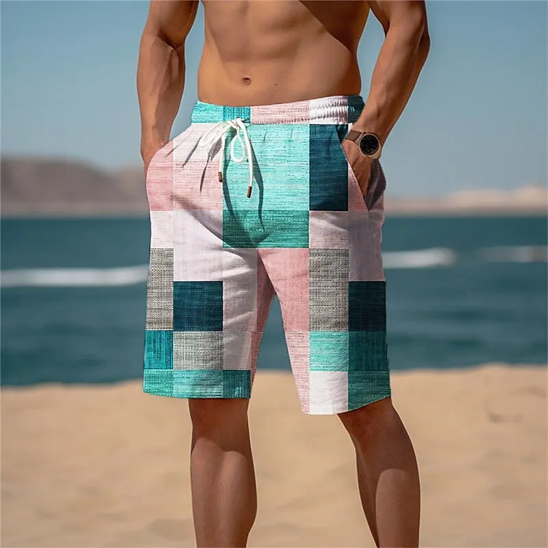 3D Grafik Strandshorts – Unisex Pineapple Print Surfshorts | Sommer Hawaii Badehose für Herren, Damen & Kinder