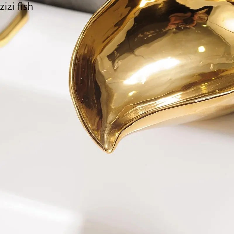 Muschel Keramik-Seifenschale – Stilvoller Seifenhalter mit Abflussdesign für Bad, Waschbecken oder Dusche Kaufschwan®
