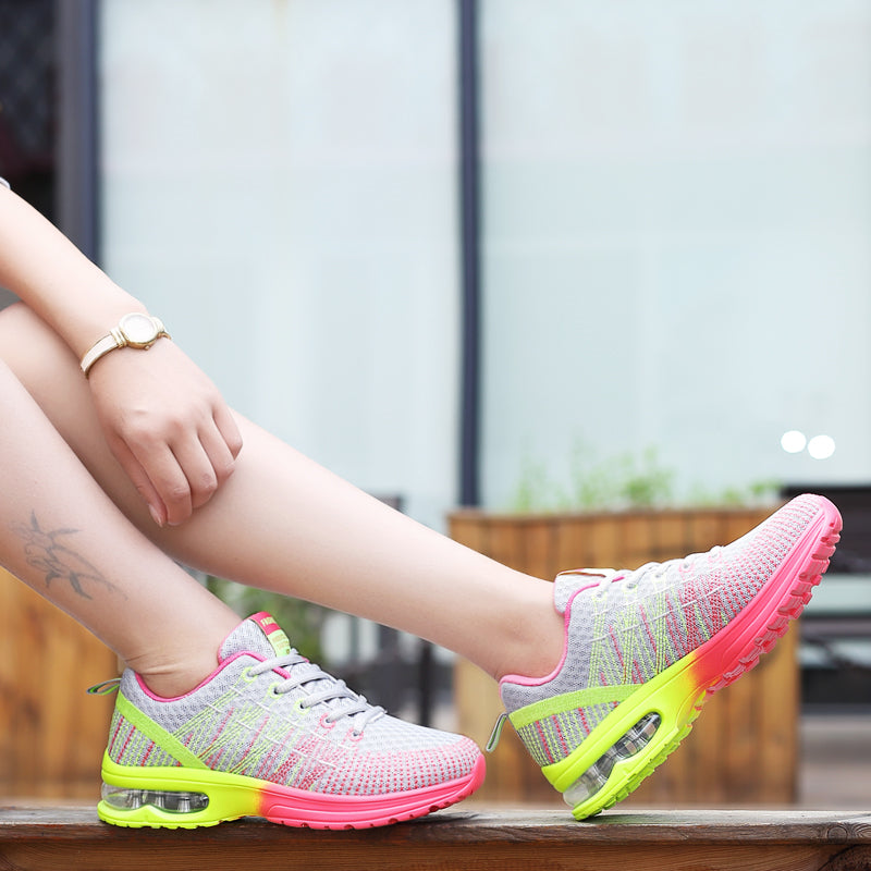 Damen Sportschuhe – Outdoor Laufschuhe | Hochwertige Atmungsaktive Sneaker mit Rutschfester Sohle für Alltag & Training Kaufschwan®
