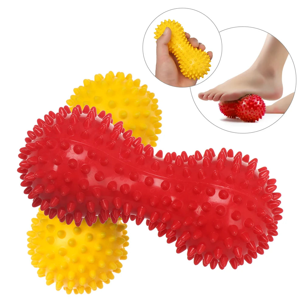 Weicher Noppen-Massage-Peanutball | Reflexzonenmassage & Myofasziale Entspannung | Plantarfasziitis, Muskelentspannung, Triggerpunkt Kaufschwan®