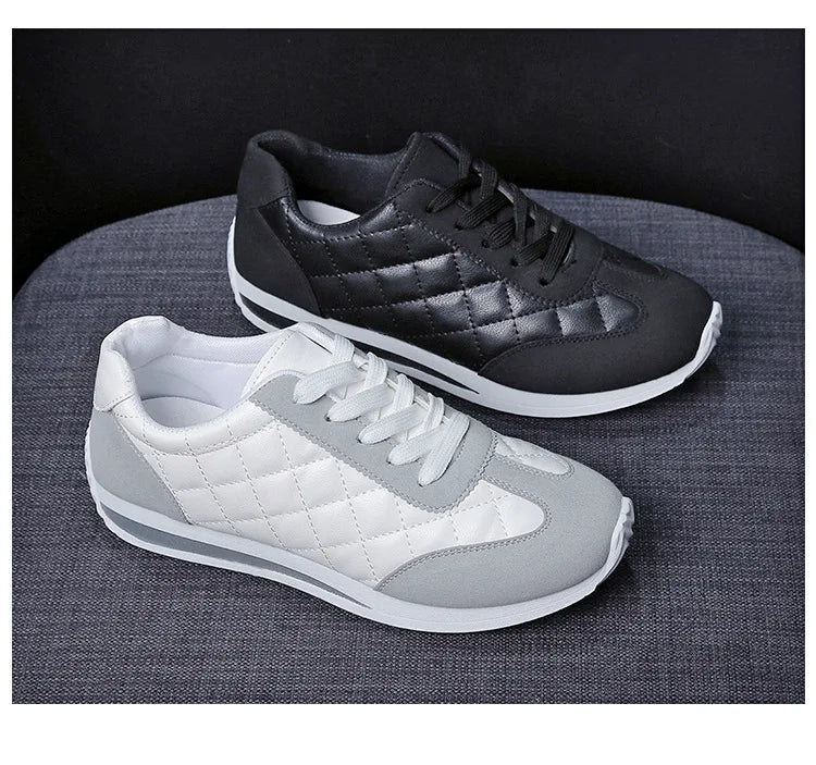 Frühling Damen Sneaker – Modische Vulcanized Schuhe | Leichte Lauf- & Walkingschuhe für Damen | Größe 41 Kaufschwan®