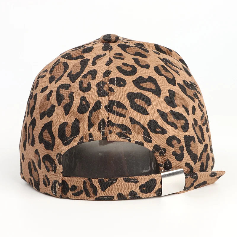 Leopard Print Baumwoll Baseballkappe | Herren & Damen Snapback Hip Hop Hat | Frühling & Sommer Sonnenhut | Verstellbare Peaked Cap Kaufschwan®