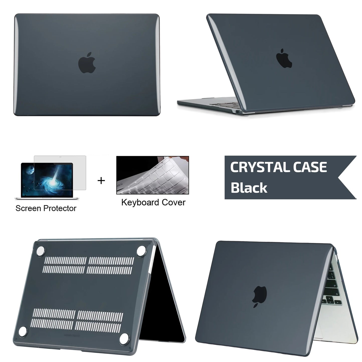 Laptop Hülle für MacBook Air & Pro – Schlanke Stoßfeste Hartschalen Schutzhülle Kaufschwan®
