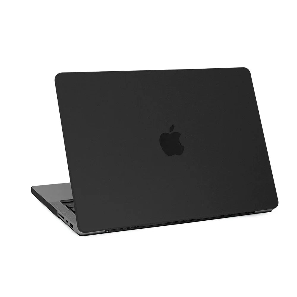 Matte Laptop Hülle für MacBook Air 13/15 (M1 M2 M3) & MacBook Pro 13/14/16 – Stoßfeste Schutzhülle Kaufschwan® Schwarz 2022 Air 13 A2681