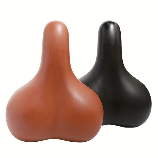 Bequemer Fahrradsattel – Breiter Komfortsitz für City- & Rennräder | Universeller Weicher Sattel für Damen & Herren Kaufschwan®