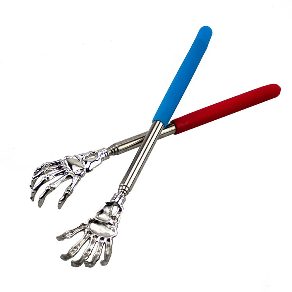 Edelstahl Teleskop-Rückenkratzer | Ausziehbarer Juckreiz-Linderer & Massager | Gesundheitsprodukt & Handwerk Kaufschwan®