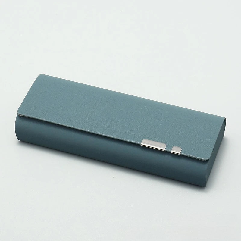 Tragbare Brillenbox – Anti-Stress Sonnenbrillen Etui Aufbewahrungsbox für Brillen Kaufschwan® Blau
