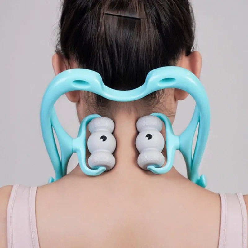 Multifunktionaler Manueller Nacken-Massager | Knet-Massage für Halswirbelsäule & Schultern Kaufschwan® Design 3