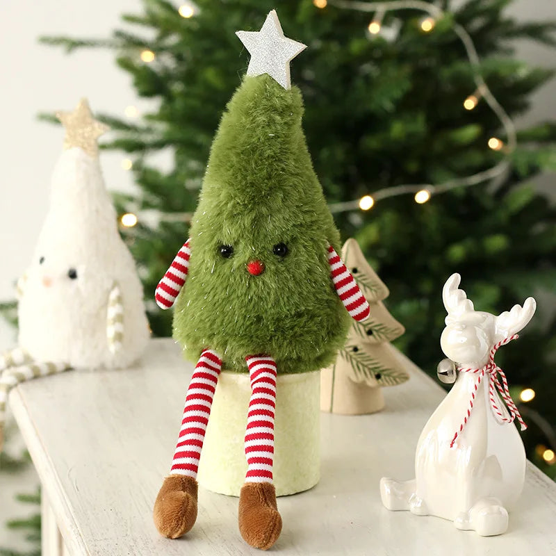 Weihnachten Plüschpuppen – Deko | Niedliche Weihnachtsfiguren für Kinder, Zuhause, Hotels & Schaufenster