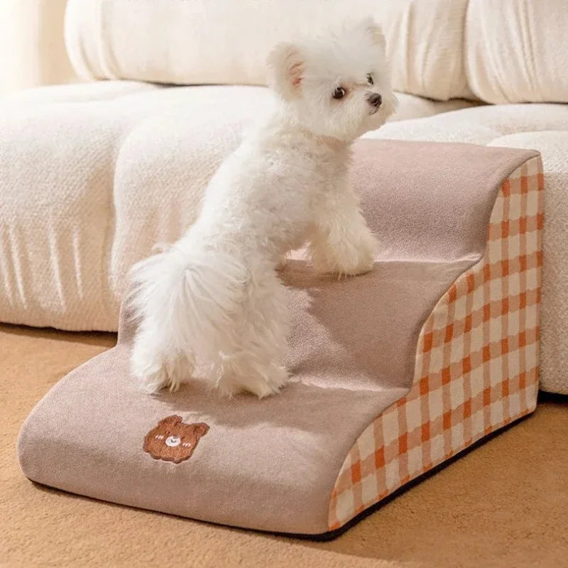 Schaumstoff Haustierrampe – Rutschfeste Hundetreppe für Senioren Hunde Kaufschwan®