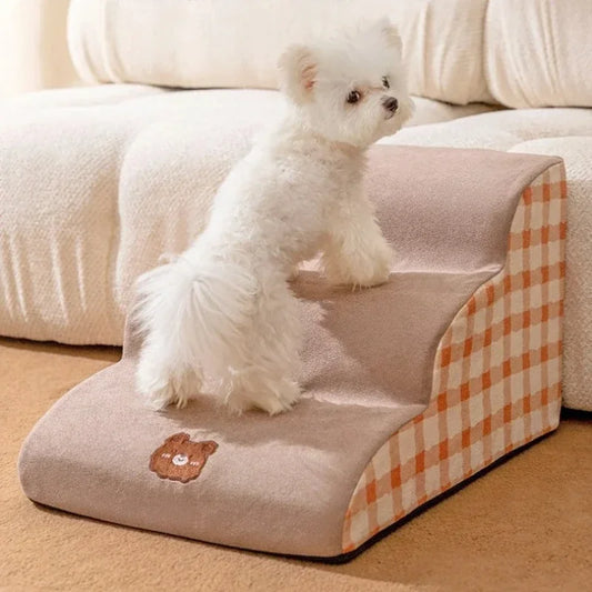 Schaumstoff Haustierrampe – Rutschfeste Hundetreppe für Senioren Hunde Kaufschwan®