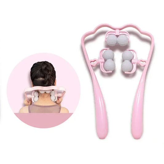 Multifunktionaler Manueller Nacken-Massager | Knet-Massage für Halswirbelsäule & Schultern Kaufschwan®