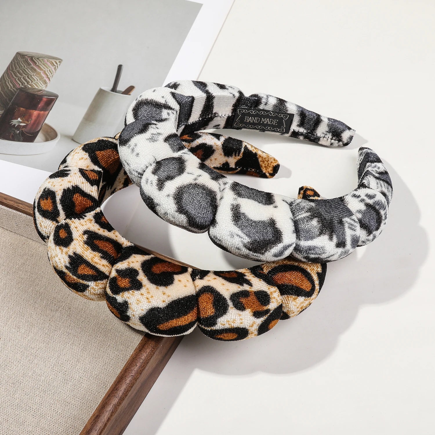 Leoparden Haarreif – Rutschfestes, Gepolstertes Haarband für Gesichtspflege & Make-up Kaufschwan®