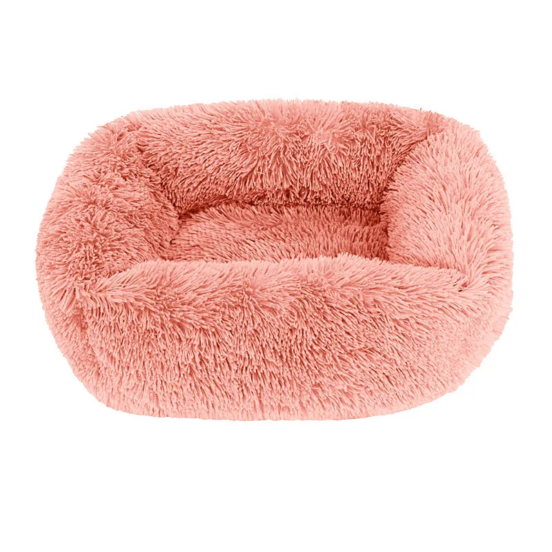 Plüsch Haustierbett Sofa – Flauschiges Kissenkorb Bett für Hunde & Katzen Kaufschwan®