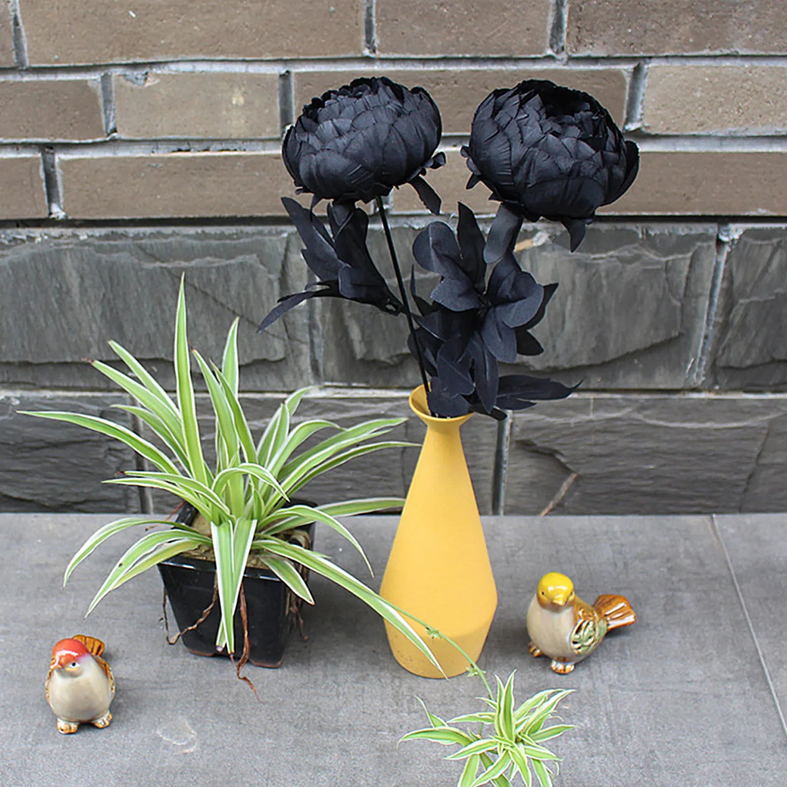 Einzelner Zweig Künstliche Pfingstrose – Realistische Kunststoffblume für Zuhause, Hochzeit, Party & Innenraumdekoration Kaufschwan®