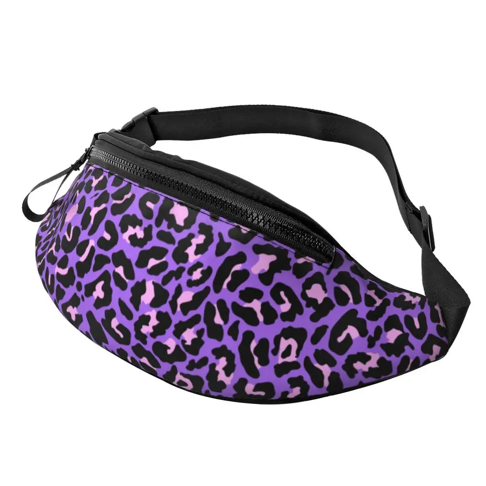 Leopardenmuster Gürteltasche – Unisex Hüfttasche | Cheetah Print Crossbody Bag für Laufen, Reisen & Handy Kaufschwan®