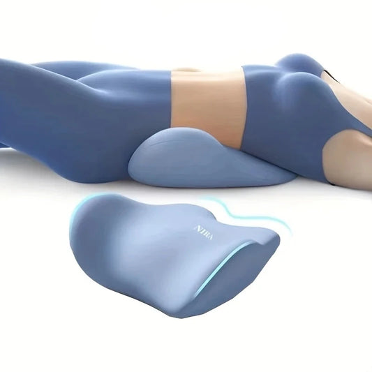 Ergonomisches Memory Foam Lendenkissen | Komfortables Rückenstützkissen | Waschbarer Bezug für Büro & Bett Kaufschwan®