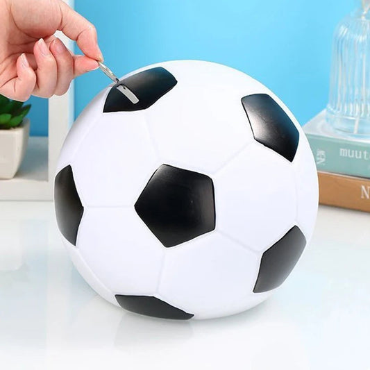 Fußball Sparschwein – Dekorative Münz Sparbox für Schlafzimmer Kaufschwan®
