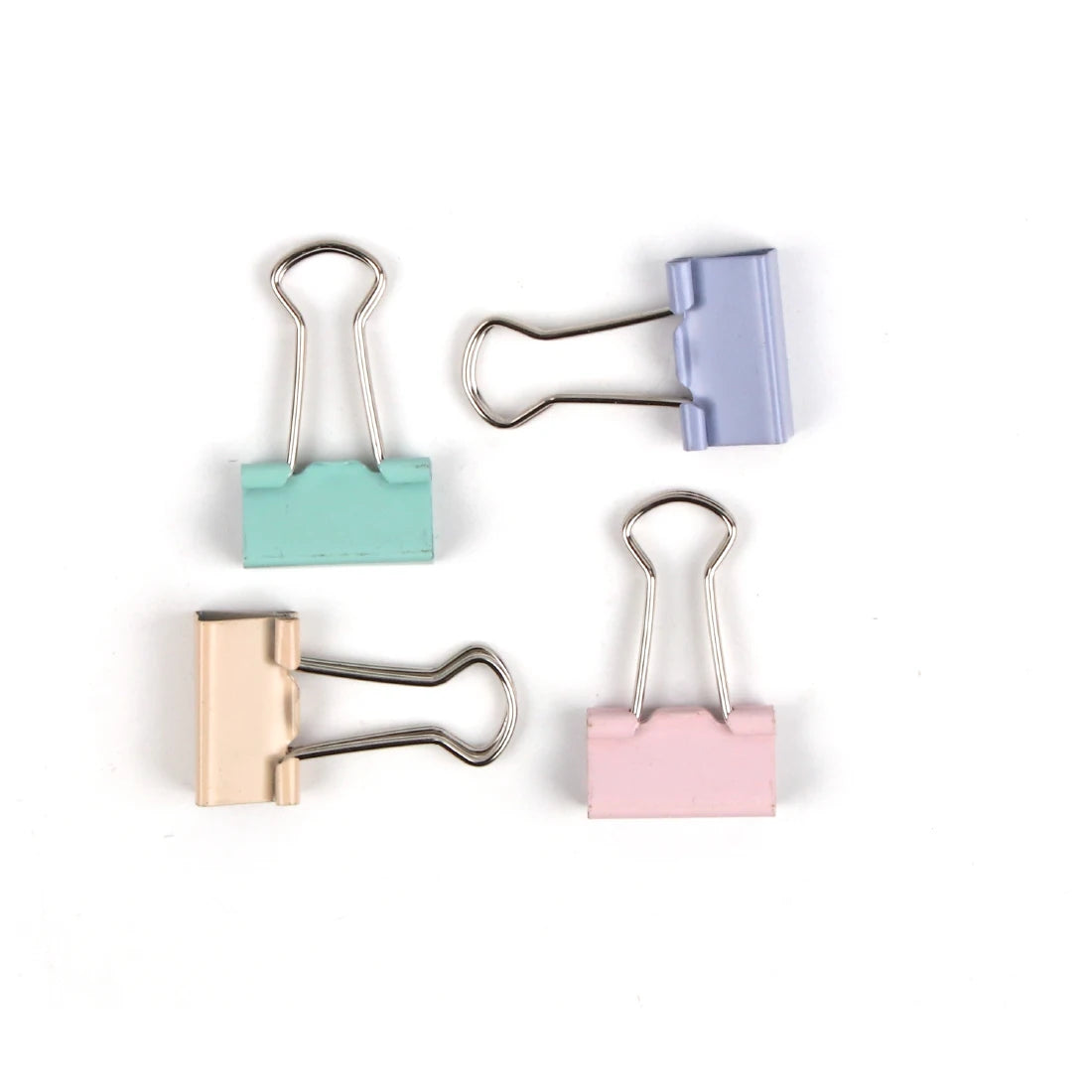 40 Stück Bunte Dovetail Büroklammern – 19mm Langstiel-Klammern | Praktische Papierclips für Schule, Büro & Studium (1 Box) Kaufschwan®