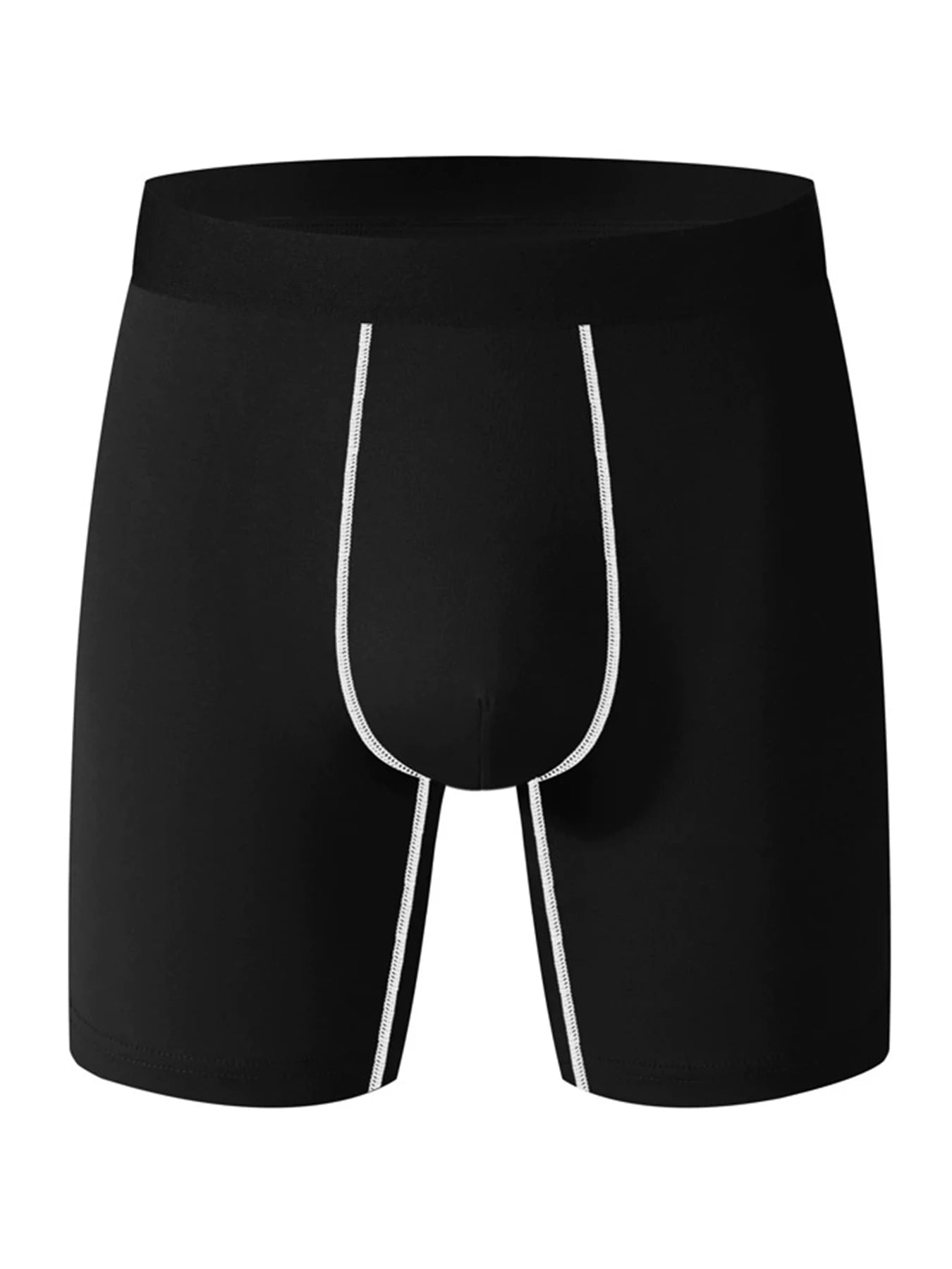5er-Pack Herren Boxershorts Schwarz – Sportlich, Elastisch & Langlebig | Radfahren & Modische Unterwäsche Kaufschwan®
