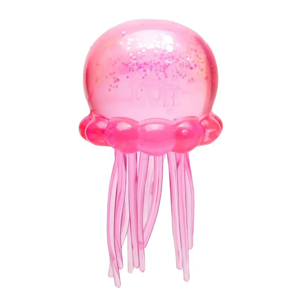 Quallen- & Würfel-Squishy – Weiches Jelly-Knautsch-, Fidget- & Sensorikspielzeug zum Stressabbau für Kinder und Erwachsene Kaufschwan® Qualle - Pink