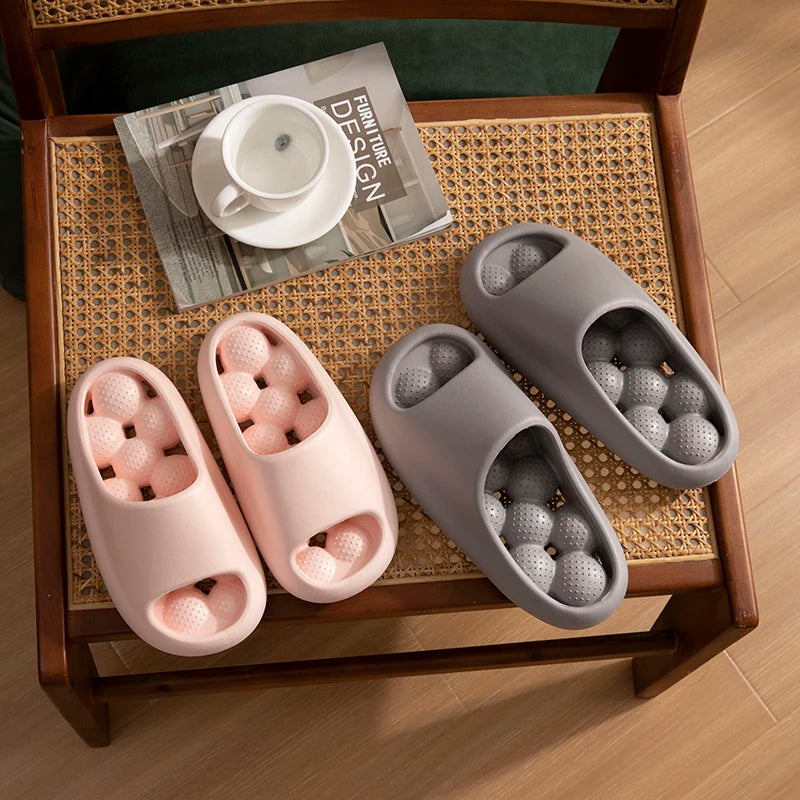 Ergonomische EVA Unisex Badezimmer-Hausschuhe | Wasserdicht & Massage-Funktion | Bequeme & Atmungsaktive Slippers Kaufschwan®