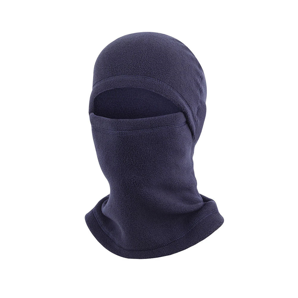 Vollgesichts-Balaclava – Winter Thermo-Fleece-Maske | Motorrad, Fahrrad & Sport Lauf Sturmhaube mit Halswärmer