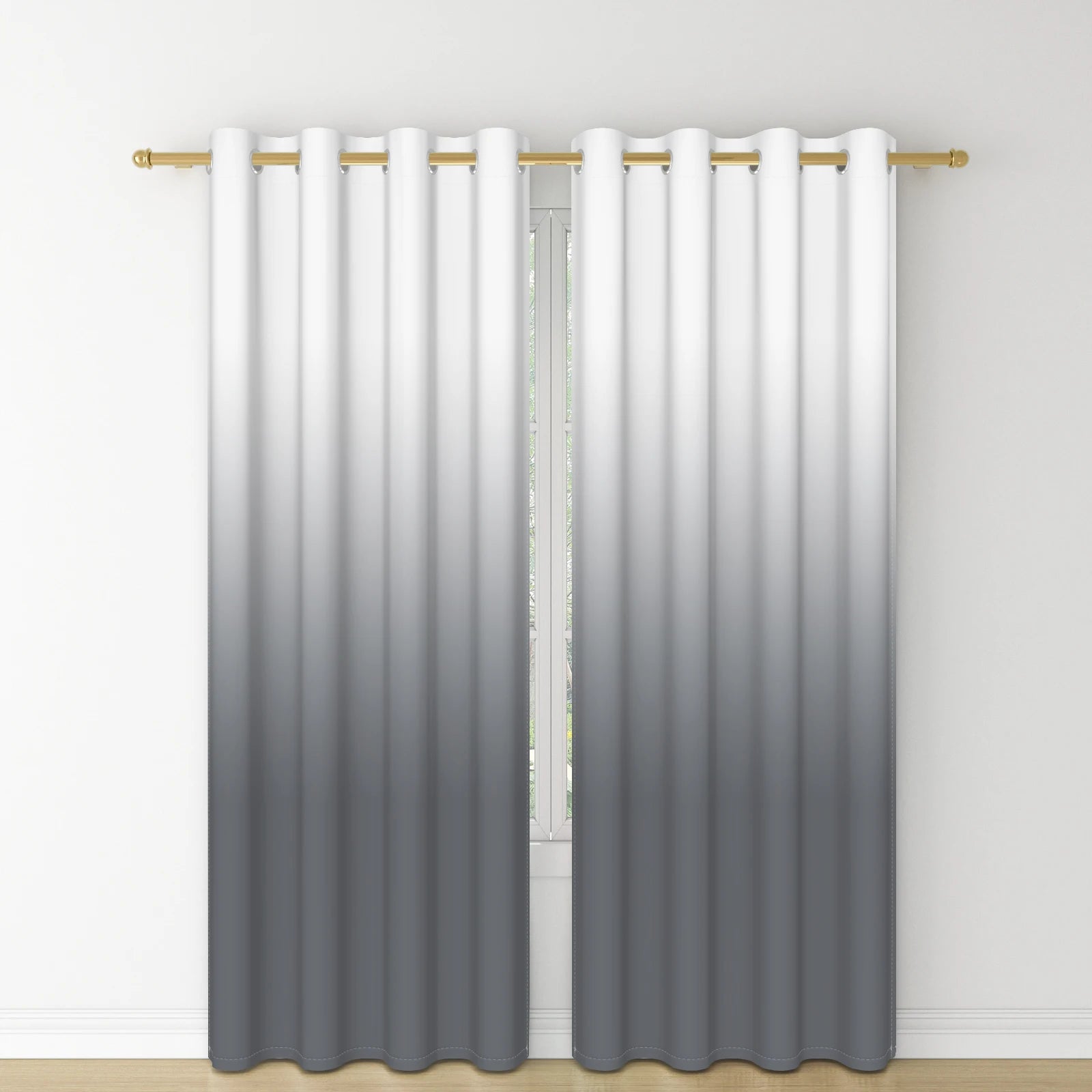 Hochwertige Verdunkelungsvorhang 2 Stück/Set - Effektive Verdunkelung - Wärmeisolierung und Energieeinsparung Kaufschwan®