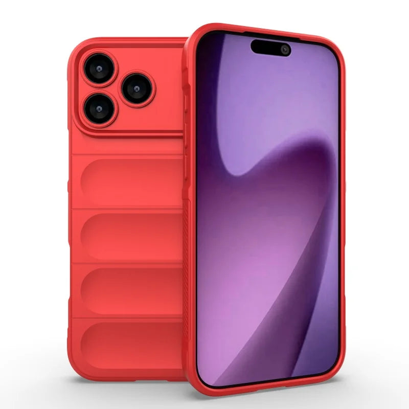 Weiche Stoßfeste Armor-Schutzhülle für iPhone 18 Pro & iPhone 18 Pro Max – Rückhülle mit Rand- & Kameraschutz